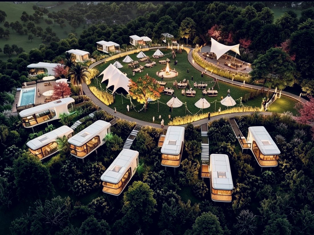 Prefabricated cabin application