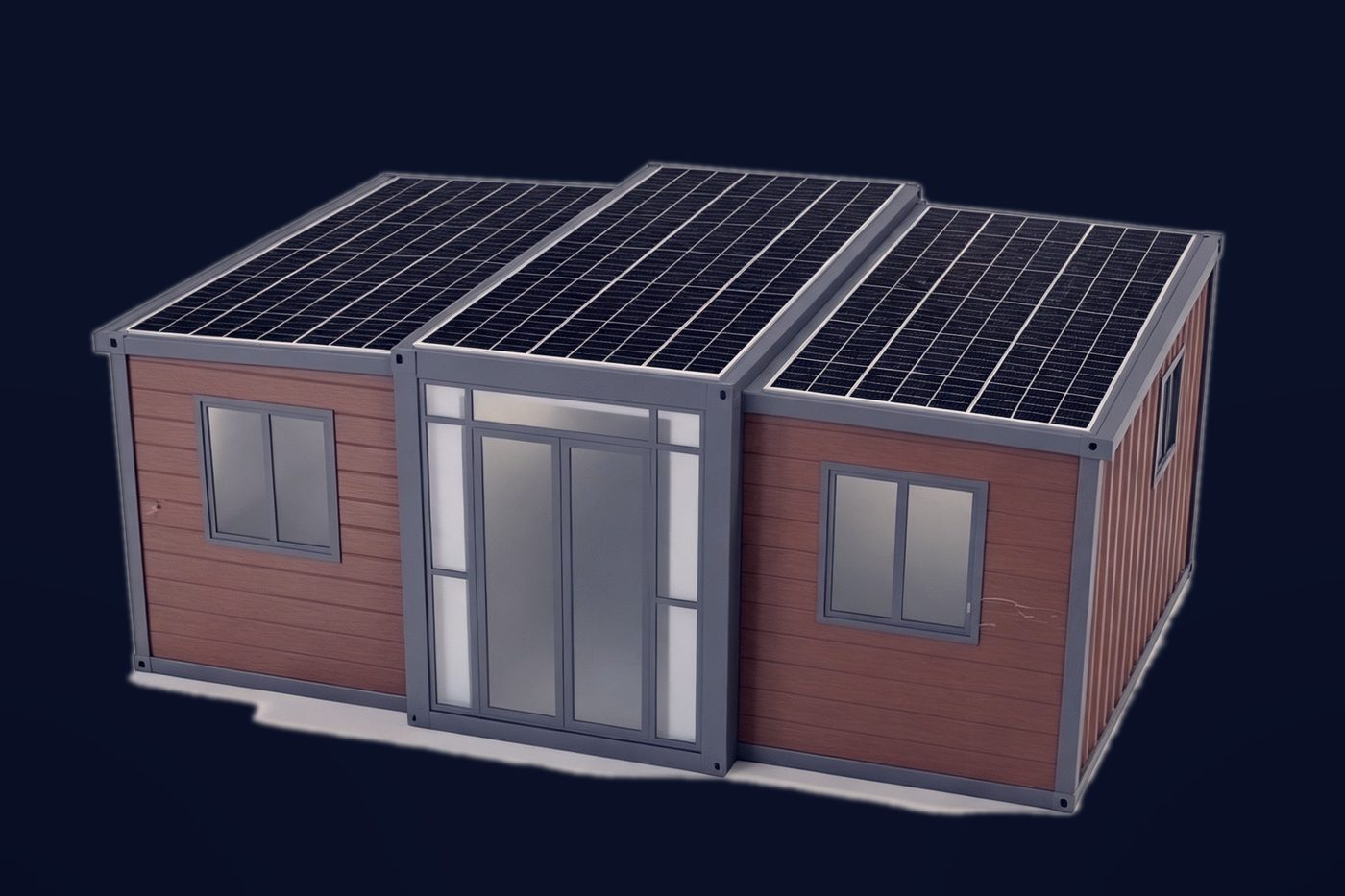 Double-Wing Expandable House